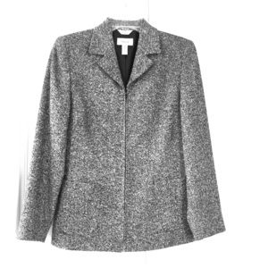 Fully lined size 4 Tweed Jacket by Talbots.